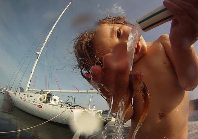 Tormentina enjoying her cruising life before departure ©  SW
